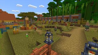 Screenshot of the Minecraft Bedrock Marketplace product Village Quest Biome Edition created by G2Crafted.