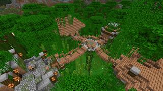 Screenshot of the Minecraft Bedrock Marketplace product Village Quest Biome Edition created by G2Crafted.