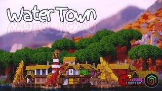Thumbnail of the Minecraft Bedrock Marketplace product Water Town created by G2Crafted.