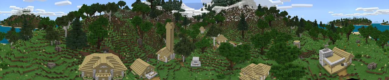 Panorama of the Minecraft Bedrock Marketplace product Wild Archery Hunting created by G2Crafted.