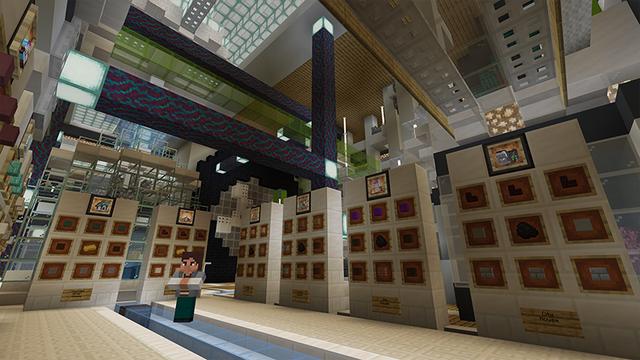Screenshot of the Minecraft Bedrock Marketplace product Winter Craftable Bases created by G2Crafted.