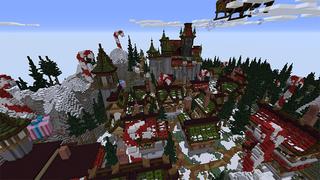 Screenshot of the Minecraft Bedrock Marketplace product Winter Town created by G2Crafted.
