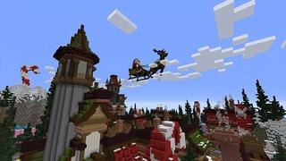 Screenshot of the Minecraft Bedrock Marketplace product Winter Town created by G2Crafted.