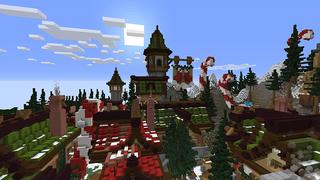 Screenshot of the Minecraft Bedrock Marketplace product Winter Town created by G2Crafted.