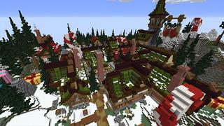 Screenshot of the Minecraft Bedrock Marketplace product Winter Town created by G2Crafted.