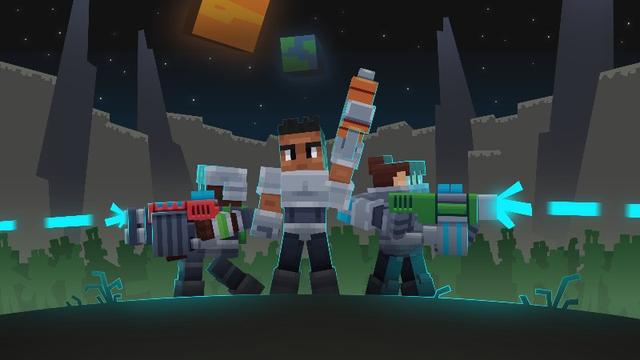 Thumbnail of the Minecraft Bedrock Marketplace product Alien Blast: ROGUE created by Galaxite.