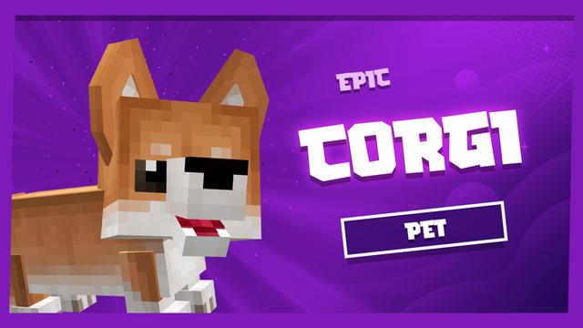 Thumbnail of the Minecraft Bedrock Marketplace product Corgi Pet created by Galaxite.