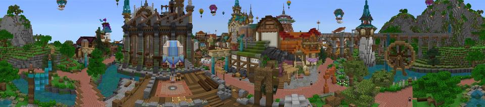 Panorama of the Minecraft Bedrock Marketplace product Galaxite Season 6 Hub created by Galaxite.