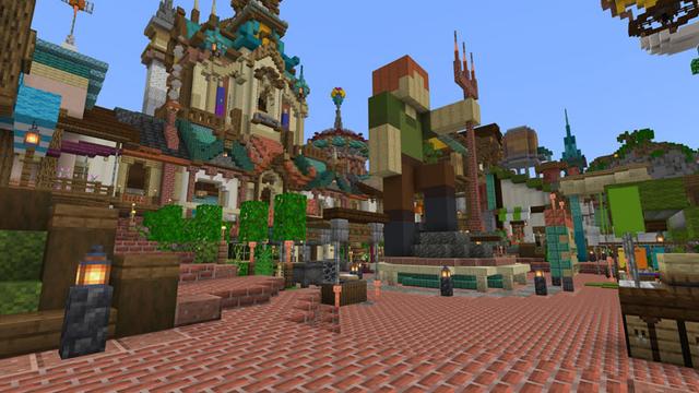 Screenshot of the Minecraft Bedrock Marketplace product Galaxite Season 6 Hub created by Galaxite.
