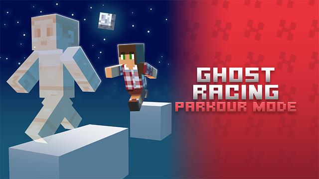 Thumbnail of the Minecraft Bedrock Marketplace product Ghost Racing created by Galaxite.