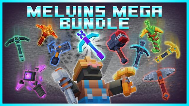 Thumbnail of the Minecraft Bedrock Marketplace product Melvin's MEGA Bundle created by Galaxite.