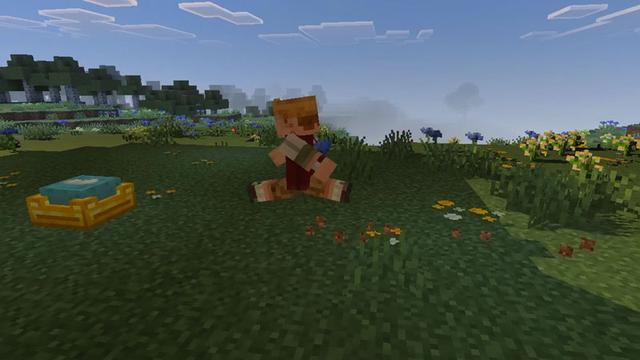 Screenshot of the Minecraft Bedrock Marketplace product Movement+ Add-On created by Galaxite.