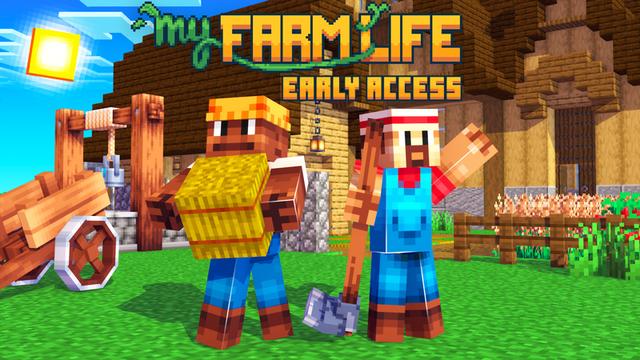 Thumbnail of the Minecraft Bedrock Marketplace product My Farm Life: Early Access created by Galaxite.