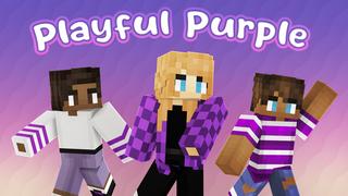 Thumbnail of the Minecraft Bedrock Marketplace product Playful Purple created by Galaxite.