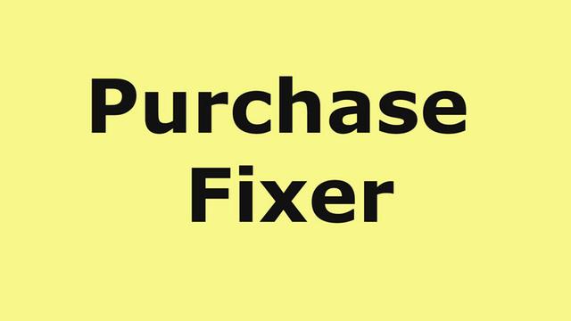 Thumbnail of the Minecraft Bedrock Marketplace product Purchase Fixer created by Galaxite.