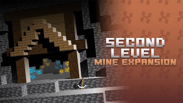 Thumbnail of the Minecraft Bedrock Marketplace product Second Level Mine Expansion created by Galaxite.