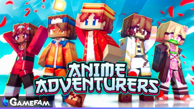 Thumbnail of the Minecraft Bedrock Marketplace product Anime Adventurers created by Gamefam.