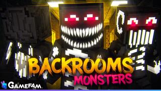 Thumbnail of the Minecraft Bedrock Marketplace product Backrooms Monsters created by Gamefam.