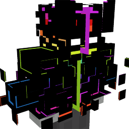 Thumbnail of the Minecraft Bedrock Marketplace product Black Knight RGB Outerwear created by Gamefam.