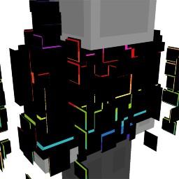 Thumbnail of the Minecraft Bedrock Marketplace product Black Knight RGB Top created by Gamefam.