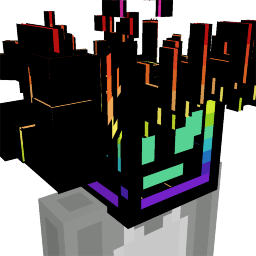 Thumbnail of the Minecraft Bedrock Marketplace product Black RGB Knight Head created by Gamefam.