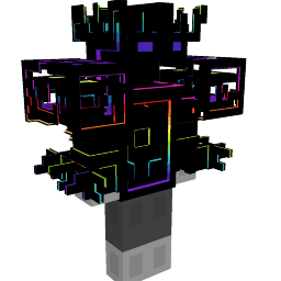 Thumbnail of the Minecraft Bedrock Marketplace product Black RGB Knight Outerwear created by Gamefam.