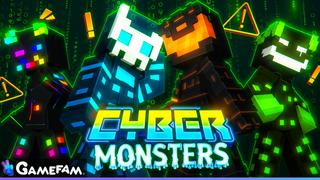 Thumbnail of the Minecraft Bedrock Marketplace product Cyber Monsters created by Gamefam.