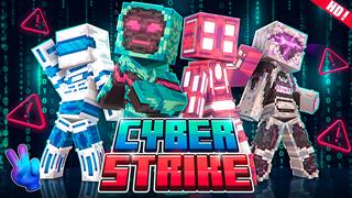 Thumbnail of the Minecraft Bedrock Marketplace product Cyber Strike created by Gamefam.
