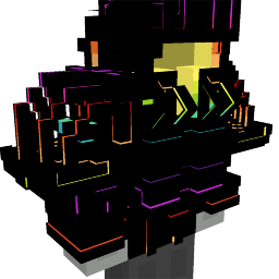 Thumbnail of the Minecraft Bedrock Marketplace product Dark Knight RGB Outerwear created by Gamefam.