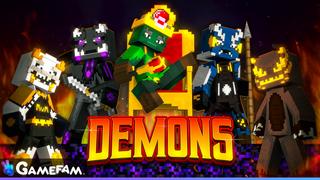 Thumbnail of the Minecraft Bedrock Marketplace product Demons created by Gamefam.