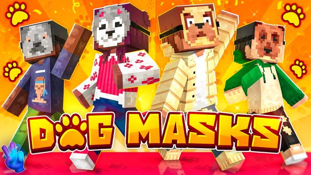 Thumbnail of the Minecraft Bedrock Marketplace product Dog Masks created by Gamefam.