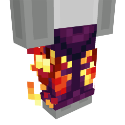 Thumbnail of the Minecraft Bedrock Marketplace product Fire Pants created by Gamefam.