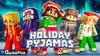 Thumbnail of the Minecraft Bedrock Marketplace product Holiday Pyjamas created by Gamefam.