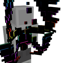 Thumbnail of the Minecraft Bedrock Marketplace product Knight RGB Wings created by Gamefam.