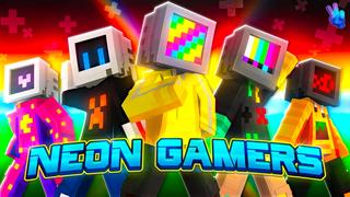 Thumbnail of the Minecraft Bedrock Marketplace product Neon Gamers created by Gamefam.