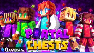 Thumbnail of the Minecraft Bedrock Marketplace product Portal Chests created by Gamefam.