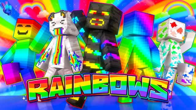 Thumbnail of the Minecraft Bedrock Marketplace product RAINBOWS created by Gamefam.