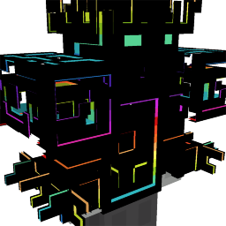 Thumbnail of the Minecraft Bedrock Marketplace product RGB Shadow Outerwear created by Gamefam.