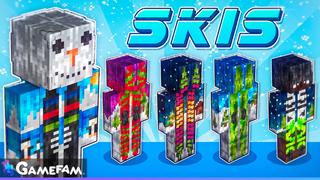 Thumbnail of the Minecraft Bedrock Marketplace product Skis created by Gamefam.
