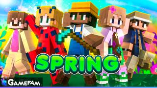 Thumbnail of the Minecraft Bedrock Marketplace product SPRING created by Gamefam.