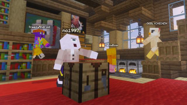 Screenshot of the Minecraft Bedrock Marketplace product AI Players Add-On created by Gamemode One.