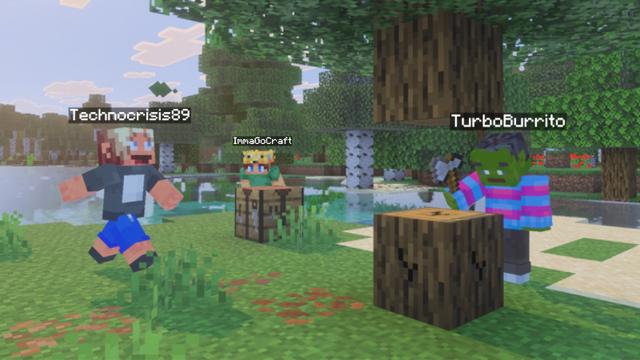 Screenshot of the Minecraft Bedrock Marketplace product AI Players Add-On created by Gamemode One.