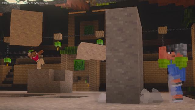 Screenshot of the Minecraft Bedrock Marketplace product Avatar Legends Add-On created by Gamemode One.