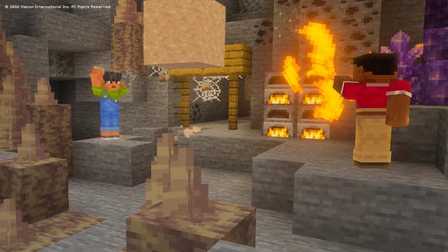 Screenshot of the Minecraft Bedrock Marketplace product Avatar Legends Add-On created by Gamemode One.