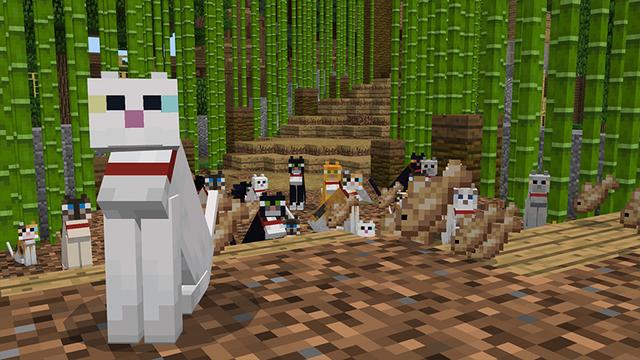 Screenshot of the Minecraft Bedrock Marketplace product Catastrophic Pandamonium created by Gamemode One.