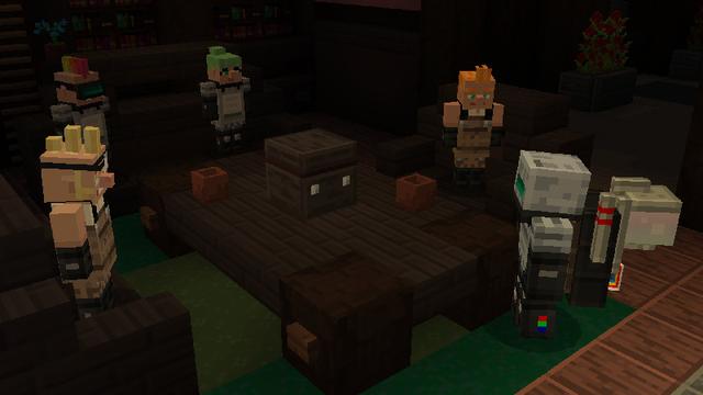 Screenshot of the Minecraft Bedrock Marketplace product Ghost Bottlers created by Gamemode One.