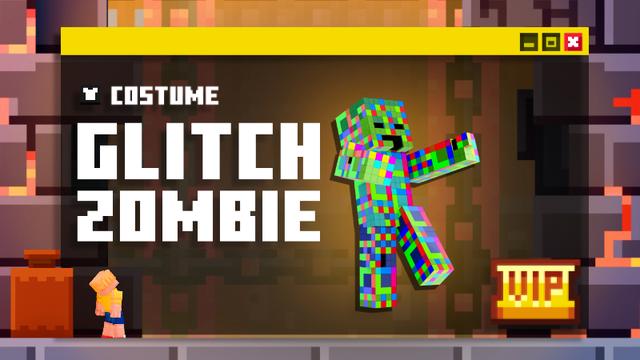 Thumbnail of the Minecraft Bedrock Marketplace product Glitch Zombie Costume created by Gamemode One.