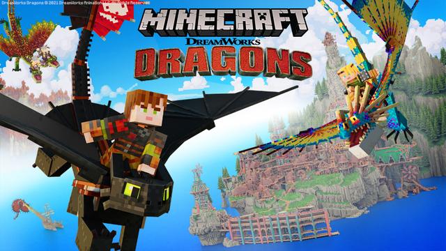Thumbnail of the Minecraft Bedrock Marketplace product How to Train Your Dragon created by Gamemode One.