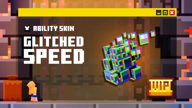 Thumbnail of the Minecraft Bedrock Marketplace product Speed Ability - Glitched Skin - DO NOT USE created by Gamemode One.