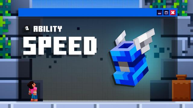 Thumbnail of the Minecraft Bedrock Marketplace product Speed Ability created by Gamemode One.